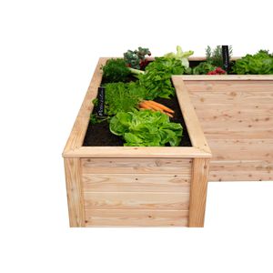 Produktbild für Hochbeet Westmann Klassik L, aus Lärchenholz