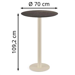 Produktbild für Stehtisch Feros 130061470, riverwashed wood