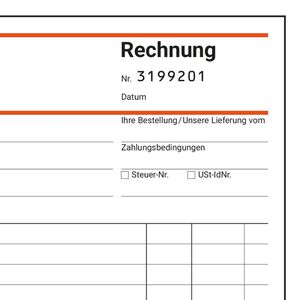 Produktbild für Rechnungsbuch Sigel SD130 für Kleinunternehmer A5