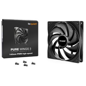 Produktbild für Gehäuselüfter Be-Quiet Pure Wings 3 PWM, BL109
