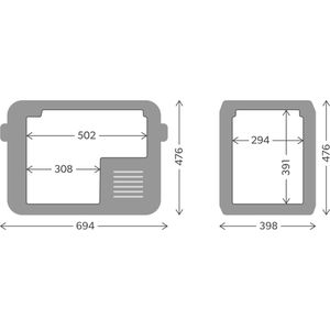 Produktbild für Kühlbox Dometic CFX5 45, 46 Liter