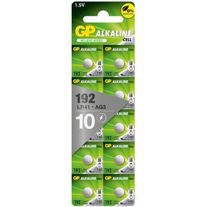 Knopfzelle GP Batteries 192 / LR41 / LR736 / AG3