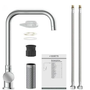 Produktbild für Küchenarmatur Schütte Window, chrom