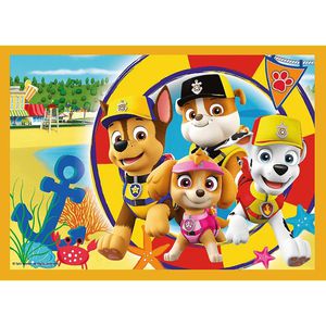 Produktbild für Puzzle Trefl 34395, 4 in 1 Paw Patrol