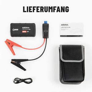 Produktbild für Starthilfe-Powerbank Absina Jump Starter 1500, 12V