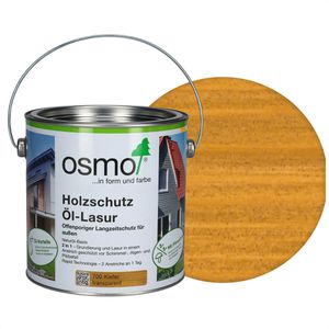 Osmo Holzlasur Holzschutz Öl-Lasur, 2,5l, außen, 700 kiefer