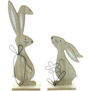 Osterdeko Frank-Flechtwaren 770521, braun, 2 Stück