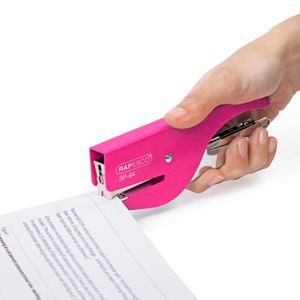 Produktbild für Heftzange RAPESCO SP-64, 1382, aus Metall, pink