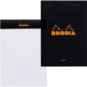 Produktbild für Notizblock Rhodia 136009C, schwarz, A6