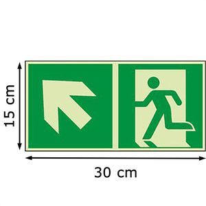 Produktbild für Hinweisschild Abtec ISO 7010 E001+E005 Kunststoff