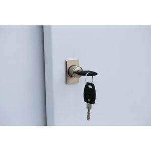 Produktbild für Schiebetürenschrank Lüllmann 550130, Metall