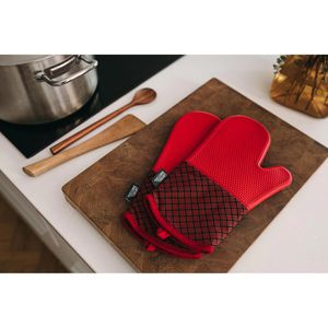 Produktbild für Ofenhandschuh LauterSchutz LS102, rot