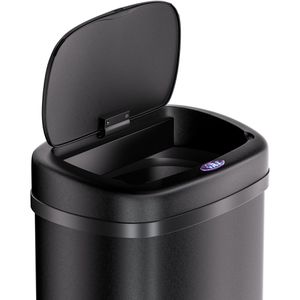 Produktbild für Mülleimer Monzana 109906, Sensor, schwarz