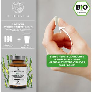 Produktbild für Magnesium Qidosha Phyto 60 Kapseln, BIO