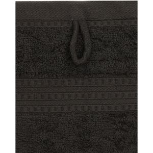 Produktbild für Handtuch Julie-Julsen Bio, schwarz, 50 x 100 cm