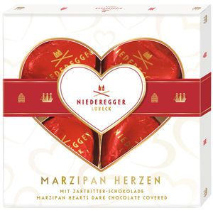 Produktbild für Marzipan Niederegger Herzen, Pralines, 4 Stück