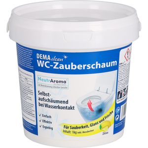 WC-Reiniger DEMAclean WC Zauberschaum, Pulver