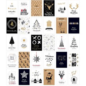 Weihnachtskarte Böttcher-AG 20670, sortiert