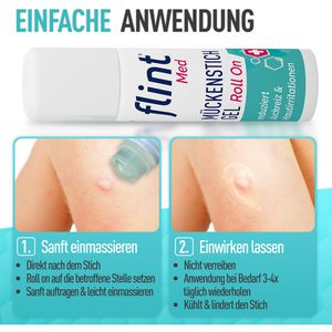 Produktbild für Insektenstich-Gel flint Med Mückenstich, ab 3 Jahre, Roller