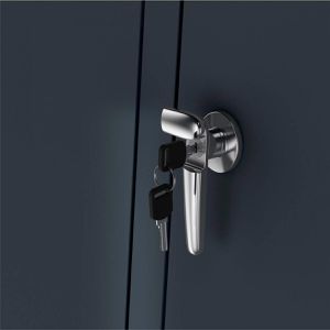 Produktbild für Mülltonnenbox Metzler MMB-1-3X-AN, Metall