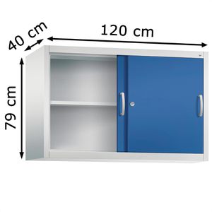 Produktbild für Aufsatzschrank CP-Möbel Acurado C2000, blau