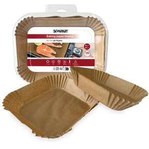Backpapier Scanpart für Heißluftfritteusen, 31 x 20,5 cm