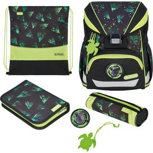 Schulranzen Herlitz UltraLight XL Plus Jungle Explorer, 4-tlg.