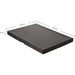 Produktbild für Aufbewahrungsbox Falken Pure Box Black, 10 Liter