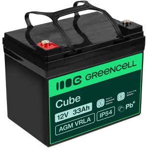 Produktbild für AGM-Batterie Green-Cell VRLA