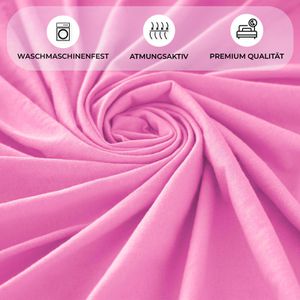 Produktbild für Spannbettlaken Buymax Jersey, 120 x 200 cm