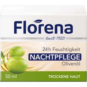 Produktbild für Nachtcreme Florena 24h Feuchtigkeit Nachtpflege
