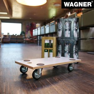 Produktbild für Möbelroller Wagner-System MM1316, Gummirollen