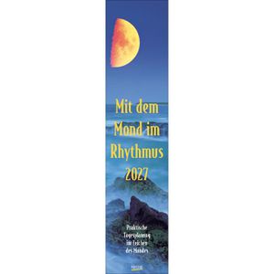 Produktbild für Mondkalender Korsch 222227, Mond-Langplaner, Jahr 2027
