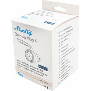 Produktbild für Smart-Steckdose Shelly Plus Plug S Gen3, für außen