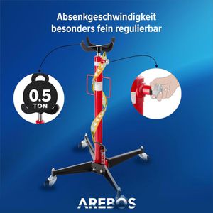 Produktbild für Getriebeheber Arebos hydraulisch