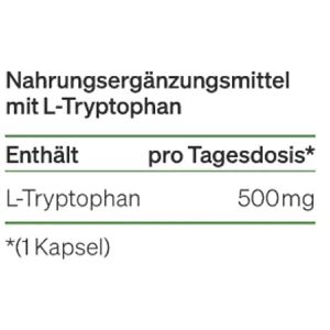 Produktbild für Tryptophan natural-elements L-Tryptophan, 240 Kapseln