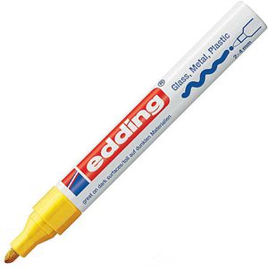 Lackmarker Edding 750, gelb