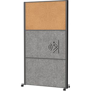 Stellwand Maul MAULconnecto 9605189 Mobil, auf Rollen