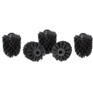 WC-Bürstenkopf Relaxdays 10021026, schwarz, 5 Stück