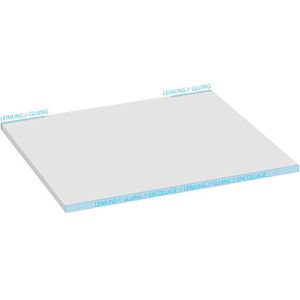 Produktbild für Schreibunterlage Sigel H6501, Dotted, weiß