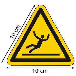 Produktbild für Hinweisschild Abtec ISO 7010 W011, Folie