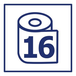 Produktbild für Toilettenpapier Glücksblatt Kamillenpapier