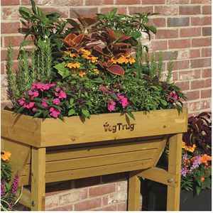 Produktbild für Hochbeet VegTrug Wall Hugger, aus Zedernholz