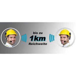 Produktbild für Helm-Headset BuddyChat DUO 2er Set