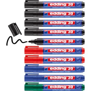 Produktbild für Papermarker Edding 30 Brillant Pigmentmarker