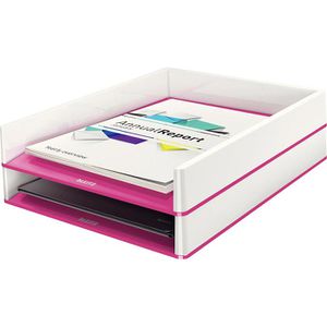 Produktbild für Briefablage Leitz 5361-10-23, WOW Duo Colour, A4