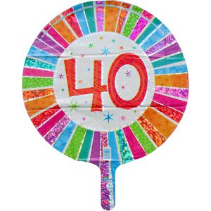 Produktbild für Luftballons Amscan 1607001, Radiant Birthday 40