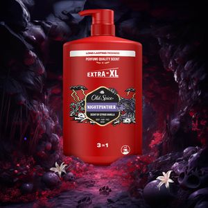 Produktbild für Duschgel Old-Spice Nightpanther 3in1
