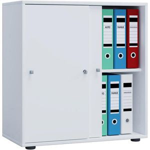 Schiebetürenschrank VCM Lona L, Holz