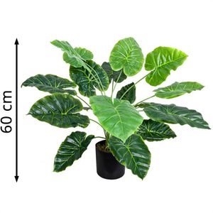 Produktbild für Kunstpflanze Decovego Aronstab Araceae Arum Taro